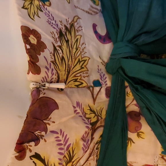 French Spy Dress Floral Zip As New - Picture 8 of 13